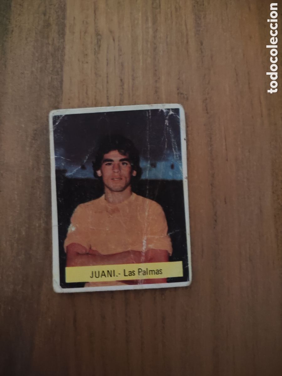 Cartes &agrave; collectionner de Football: Fini 75 76 sin pegar dep&oacute;sito MU UD Las Palmas Juani