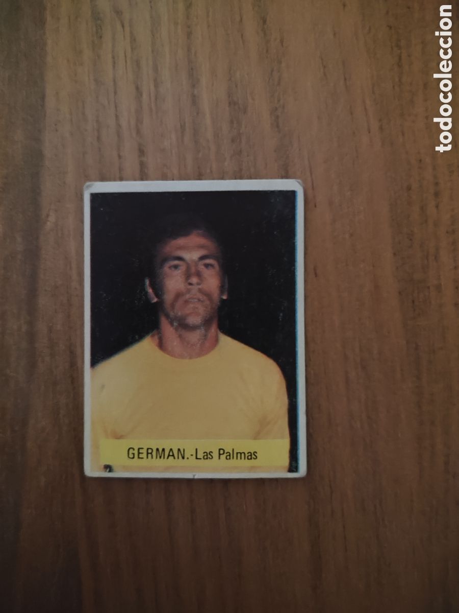 Cartes &agrave; collectionner de Football: Fini 75 76 sin pegar dep&oacute;sito MU UD Las Palmas Germ&aacute;n