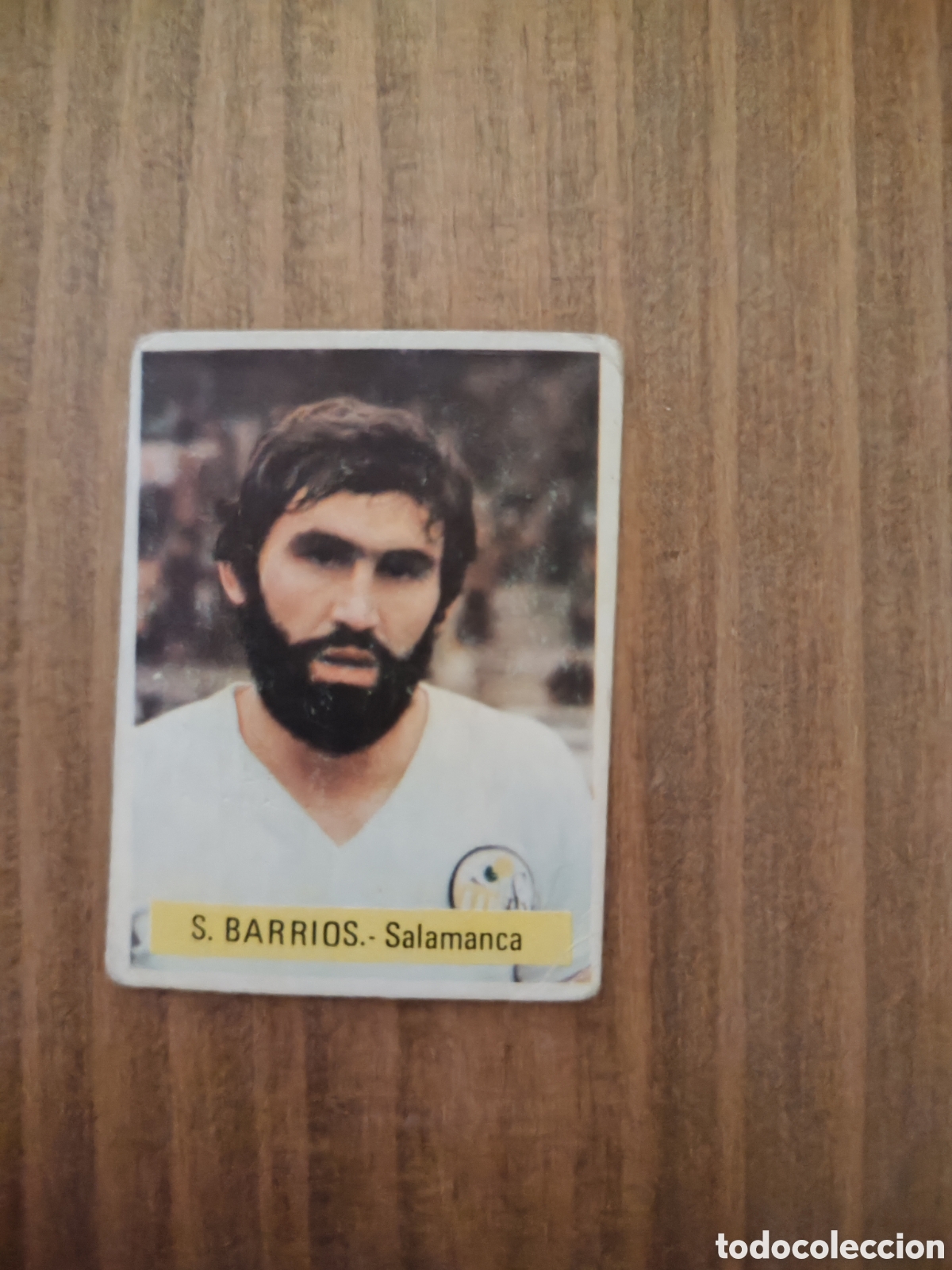 Figurine di Calcio: Fini 75 76 sin pegar dep&oacute;sito MU UD Salamanca S&aacute;nchez Barrios