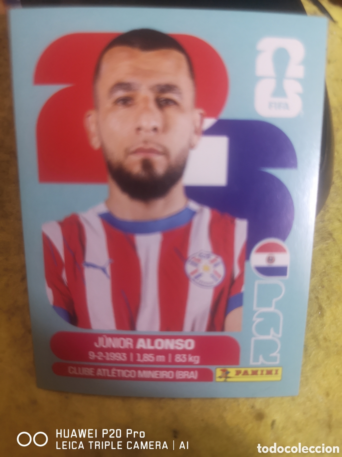 Fu&szlig;ball-Sticker: FIFA WORLD CUP MUNDIAL 2026 JUNIOR ALONSO - PAR 8