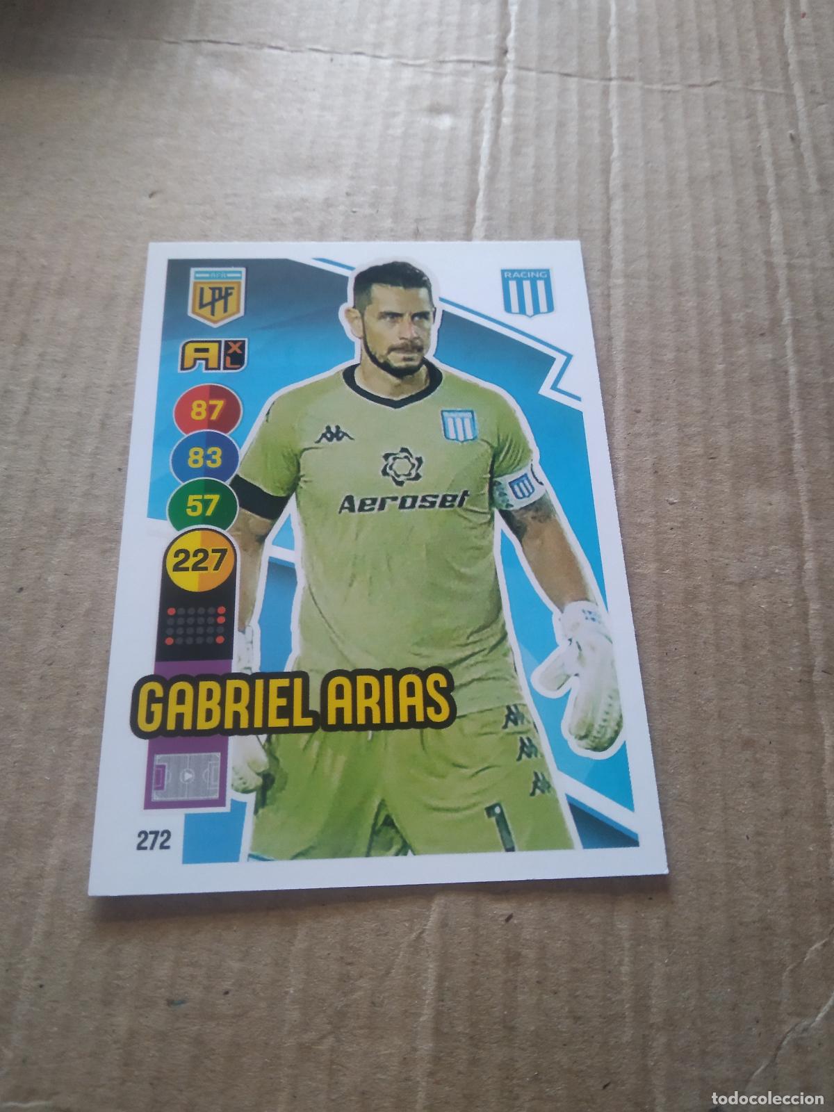 Cromos de F&uacute;tbol: 272 GABRIEL ARIAS RACING CROMO FUTBOL ARGENTINO PANINI LIGA ARGENTINA 2021 ADRENALYN