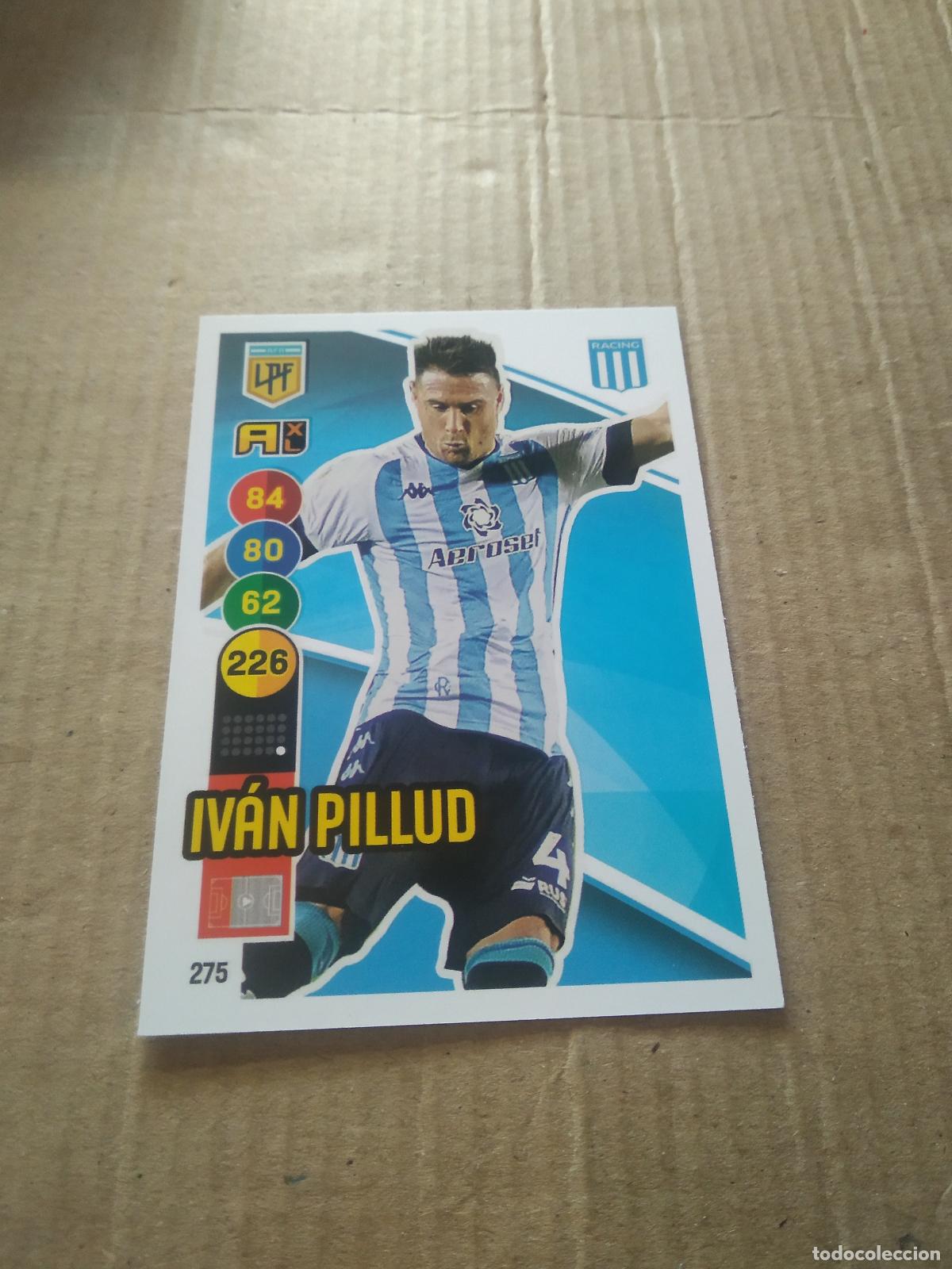 Cromos de F&uacute;tbol: 275 IVAN PILLUD RACING CROMO FUTBOL ARGENTINO PANINI LIGA ARGENTINA 2021 ADRENALYN