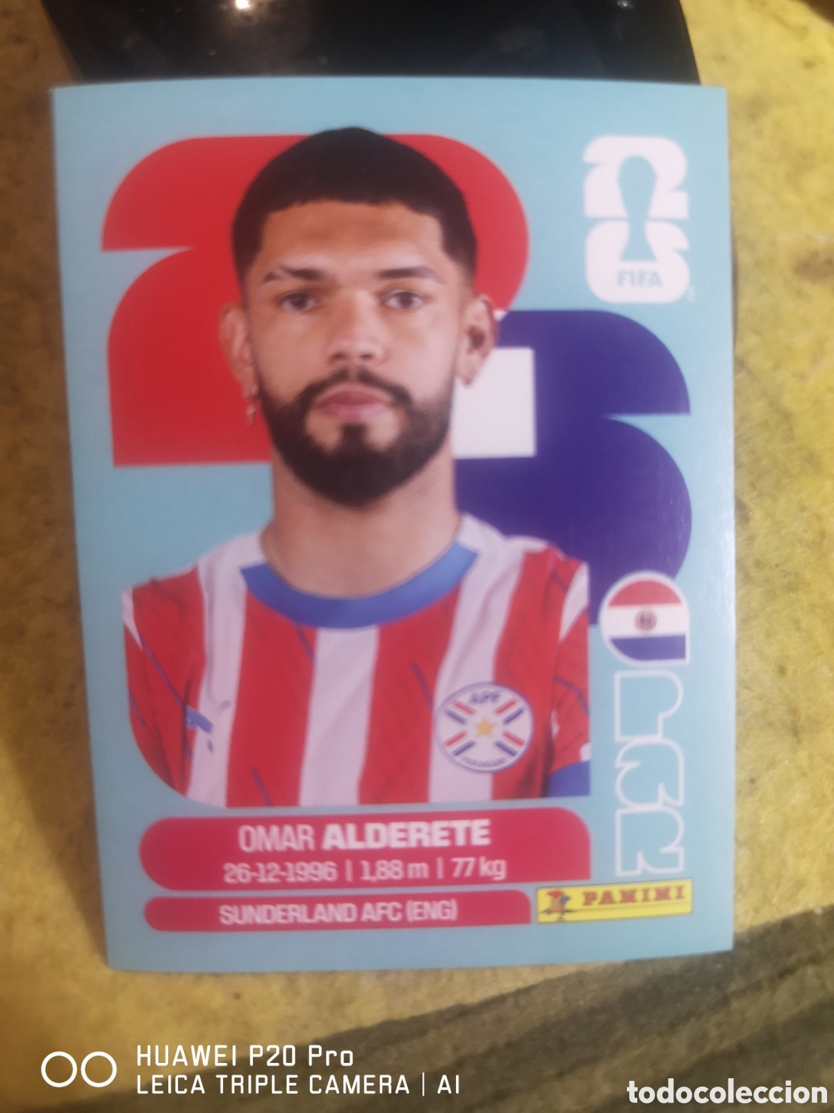 Cromos de F&uacute;tbol: FIFA WORLD CUP MUNDIAL 2026 ALDERETE - PAR 7