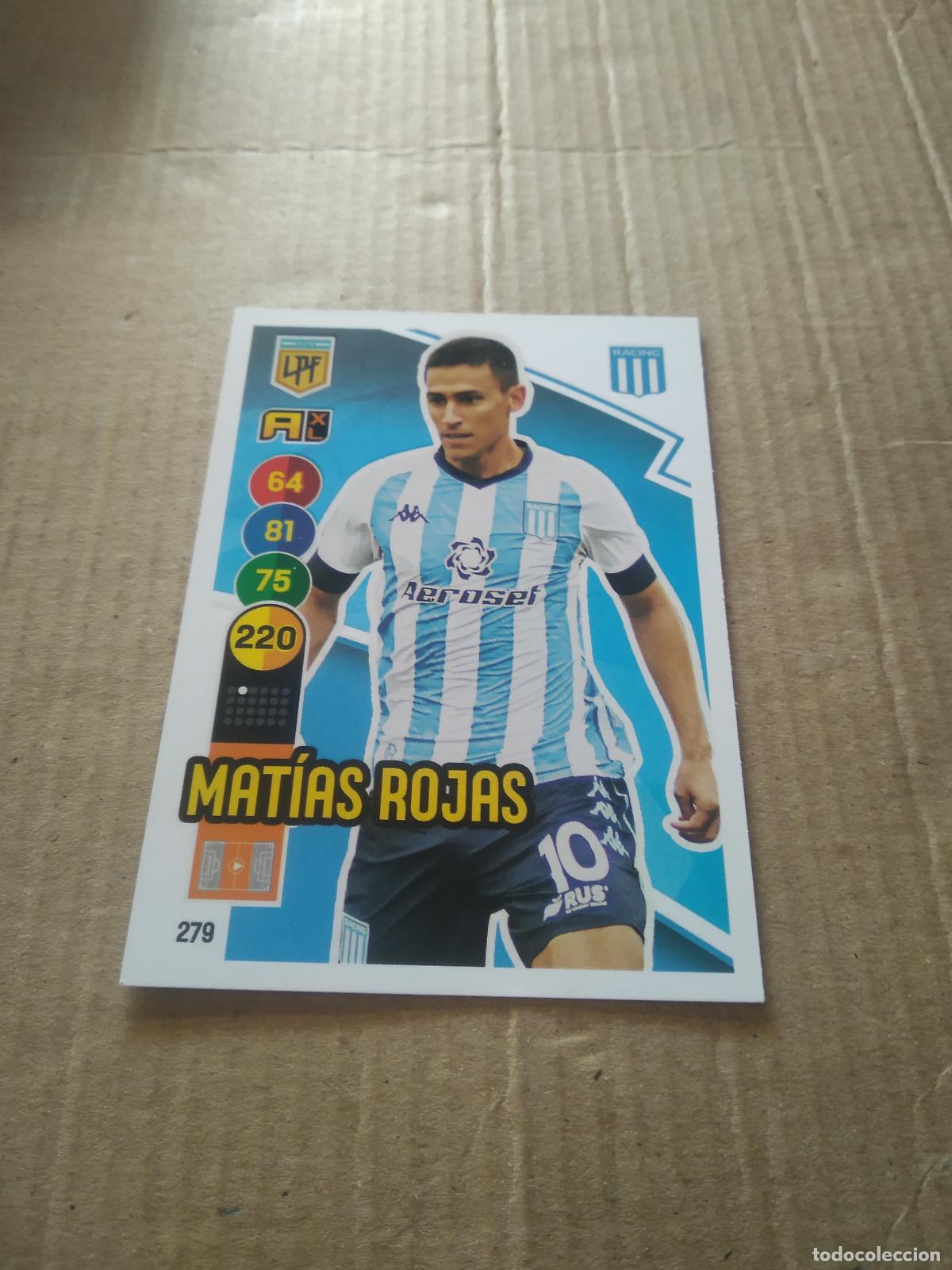 Cromos de F&uacute;tbol: 279 MATIAS ROJAS RACING CROMO FUTBOL ARGENTINO PANINI LIGA ARGENTINA 2021 ADRENALYN