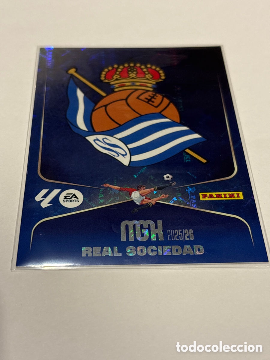 Cromos de F&uacute;tbol: MEGACRACKS 25-26/ R SOCIEDAD/ ESCUDO 307