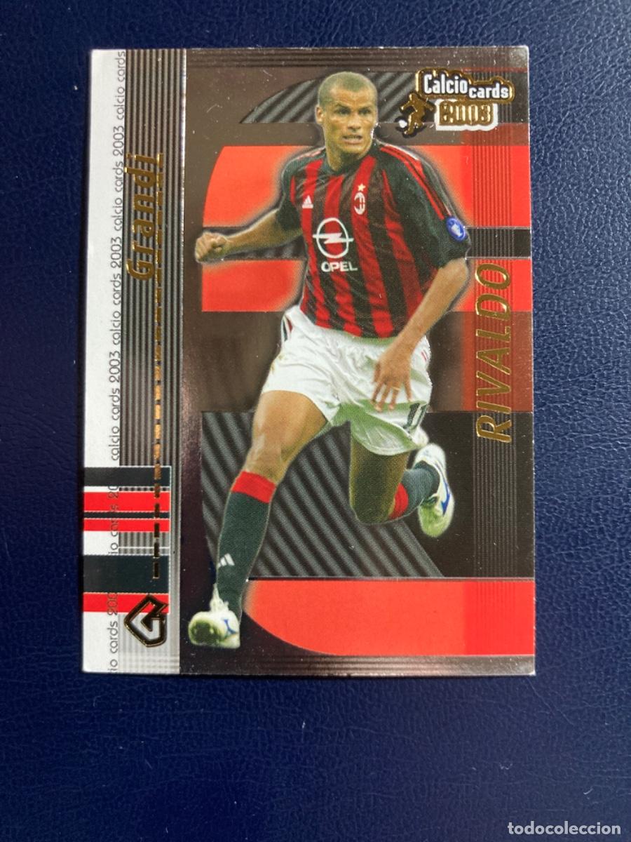 Cromos de F&uacute;tbol: G6 Rivaldo Mil&aacute;n Calcio Cards 2002 2003 Panini Calciatori 02 03