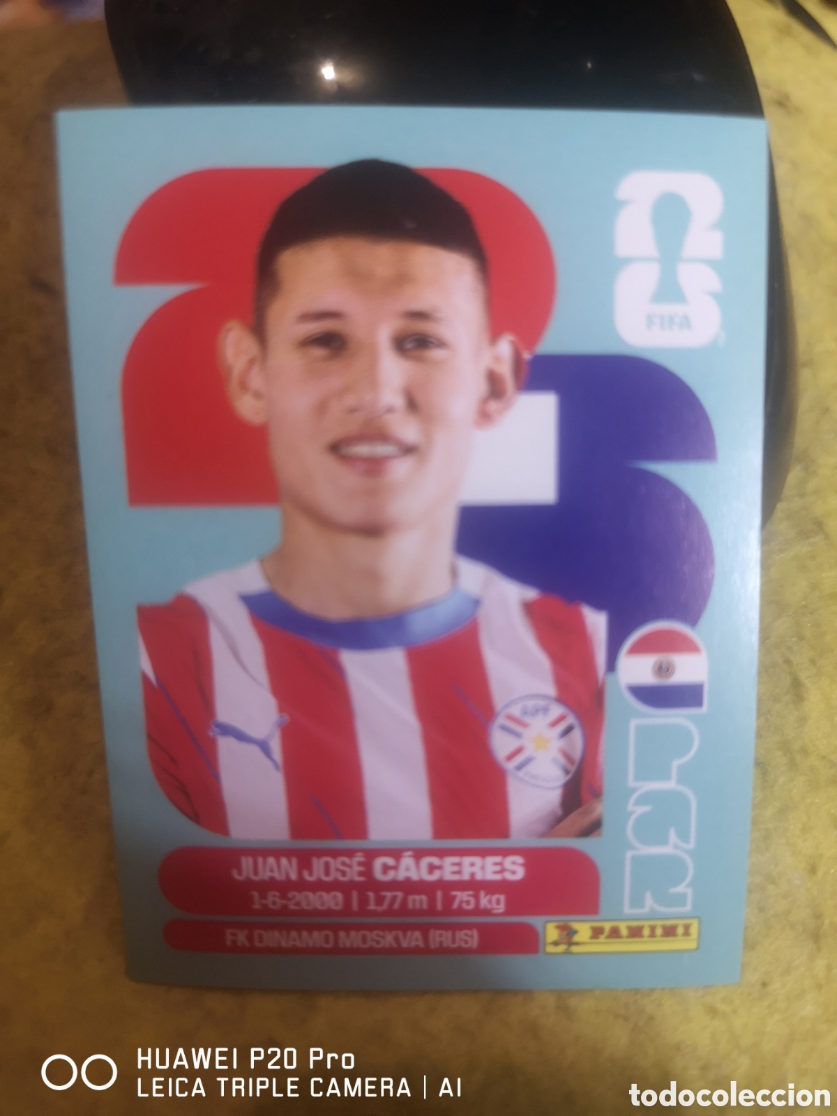 Cromos de F&uacute;tbol: FIFA WORLD CUP MUNDIAL 2026 CACERES - PAR 6