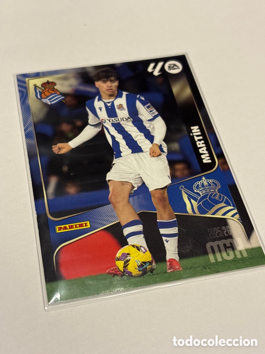 Cromos de F&uacute;tbol: MEGACRACKS 25-26/ SOCIEDAD/ MART&Iacute;N 311