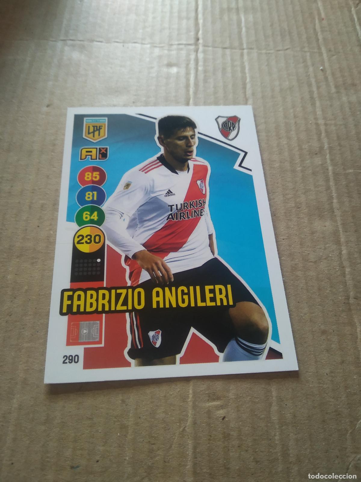 Cromos de F&uacute;tbol: 290 FABRIZIO ANGILERI RIVER PLATE CROMO FUTBOL ARGENTINO PANINI LIGA ARGENTINA 2021 ADRENALYN