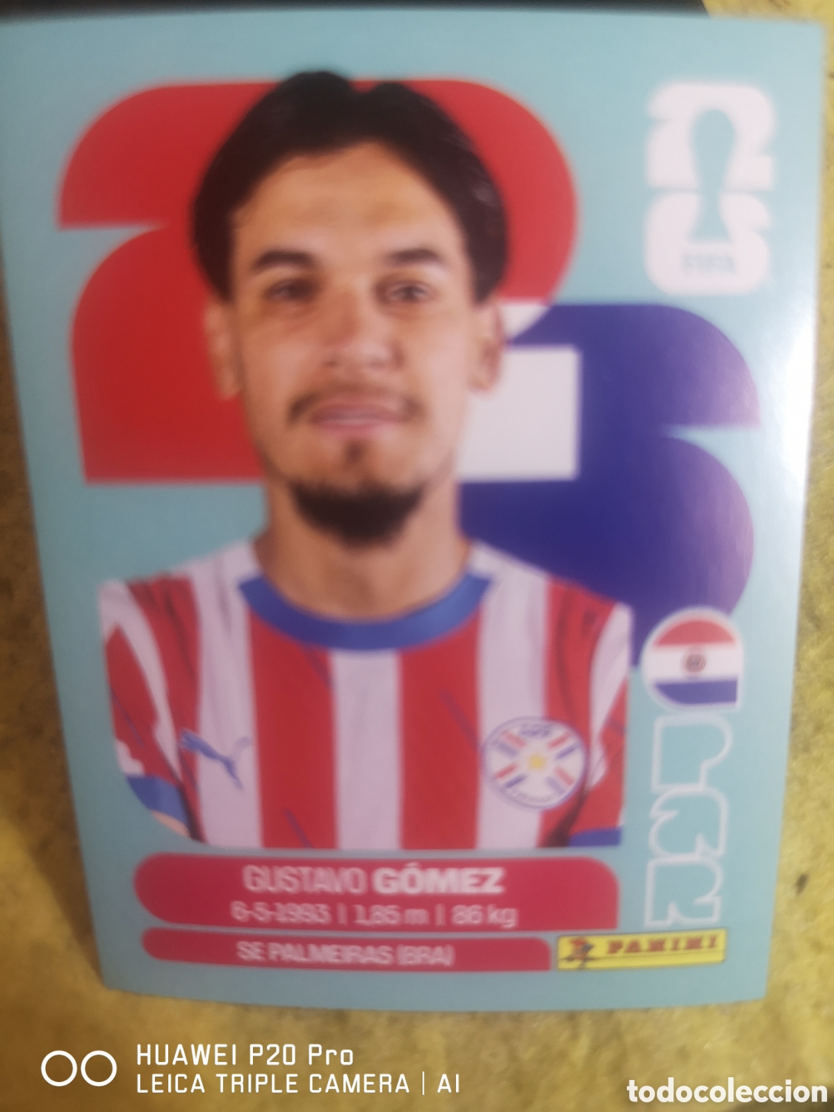 Cromos de F&uacute;tbol: FIFA WORLD CUP MUNDIAL 2026 GUSTAVO GOMEZ - PAR 4