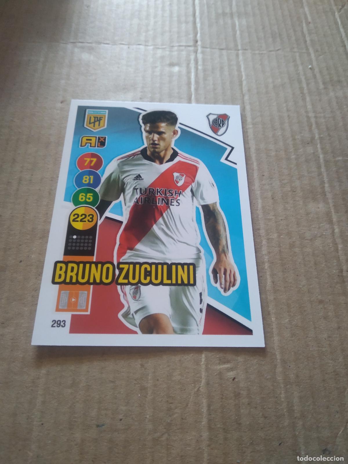 Cromos de F&uacute;tbol: 293 BRUNO ZUCULINI RIVER PLATE CROMO FUTBOL ARGENTINO PANINI LIGA ARGENTINA 2021 ADRENALYN