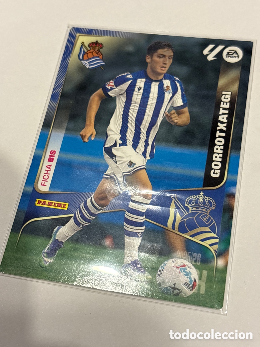 Cromos de F&uacute;tbol: MEGACRACKS 25-26/ Sociedad GORROTXATEGI BIS 316