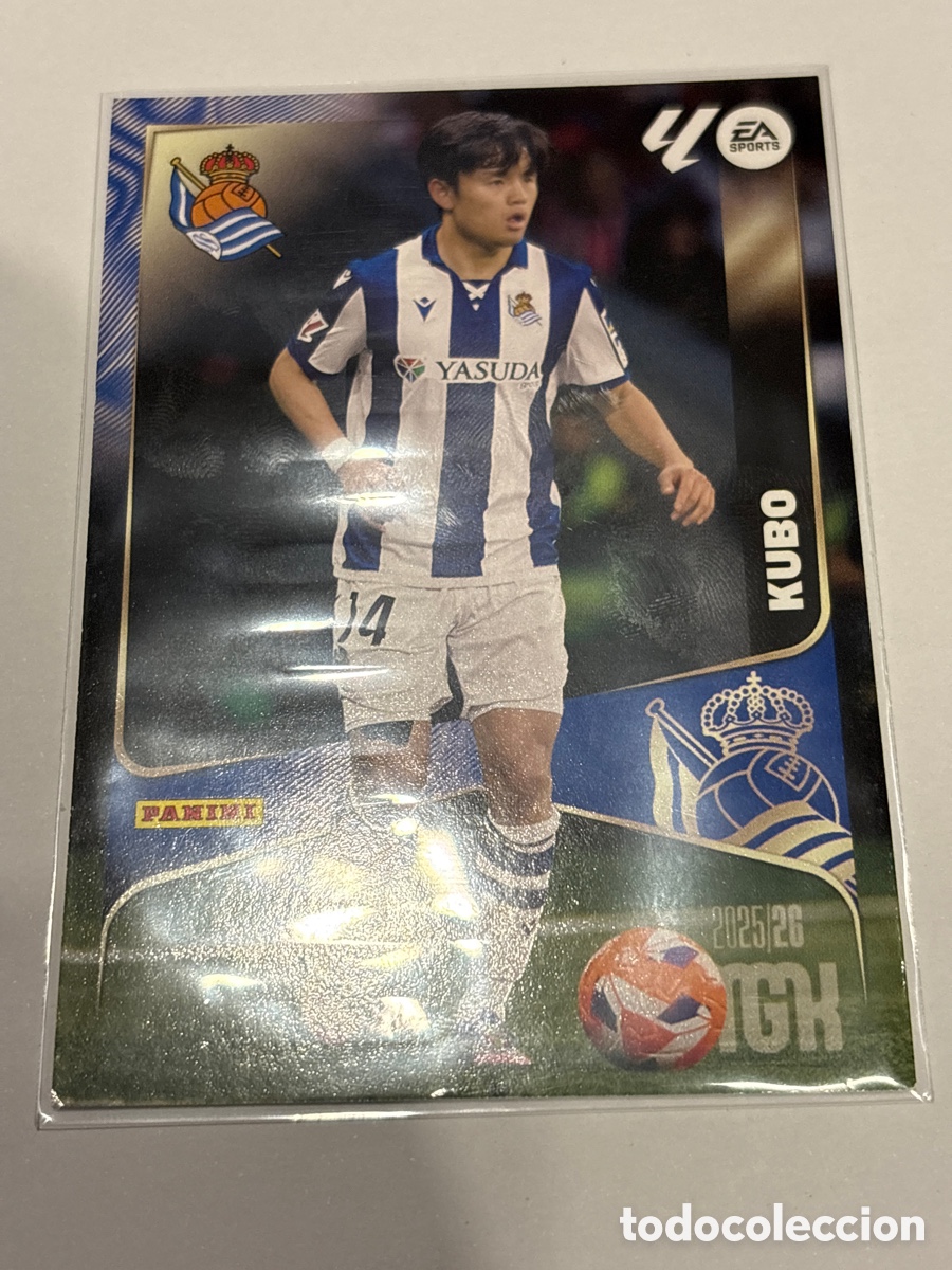 Figurine di Calcio: MEGACRACKS 25-26/Kubo 320 / R sociedad