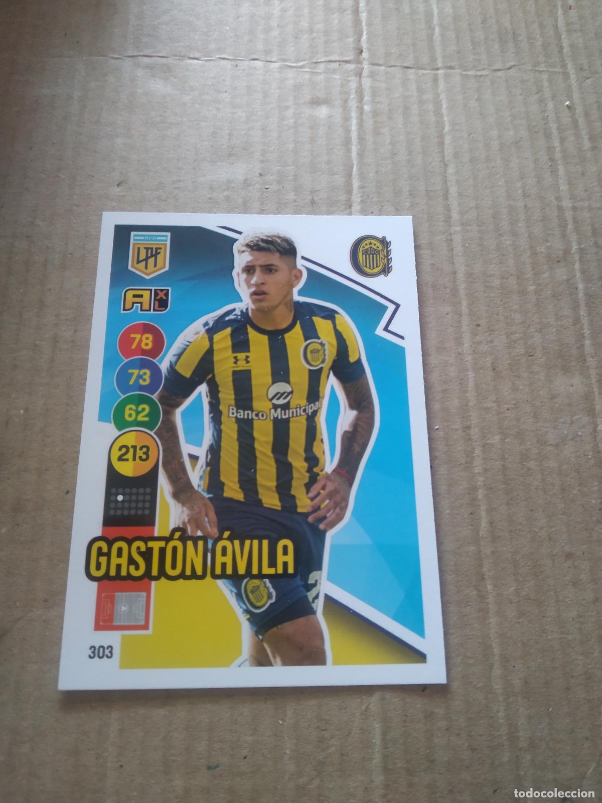 Cromos de F&uacute;tbol: 303 GASTON AVILA ROSARIO CENTRAL CROMO FUTBOL ARGENTINO PANINI LIGA ARGENTINA 2021 ADRENALYN