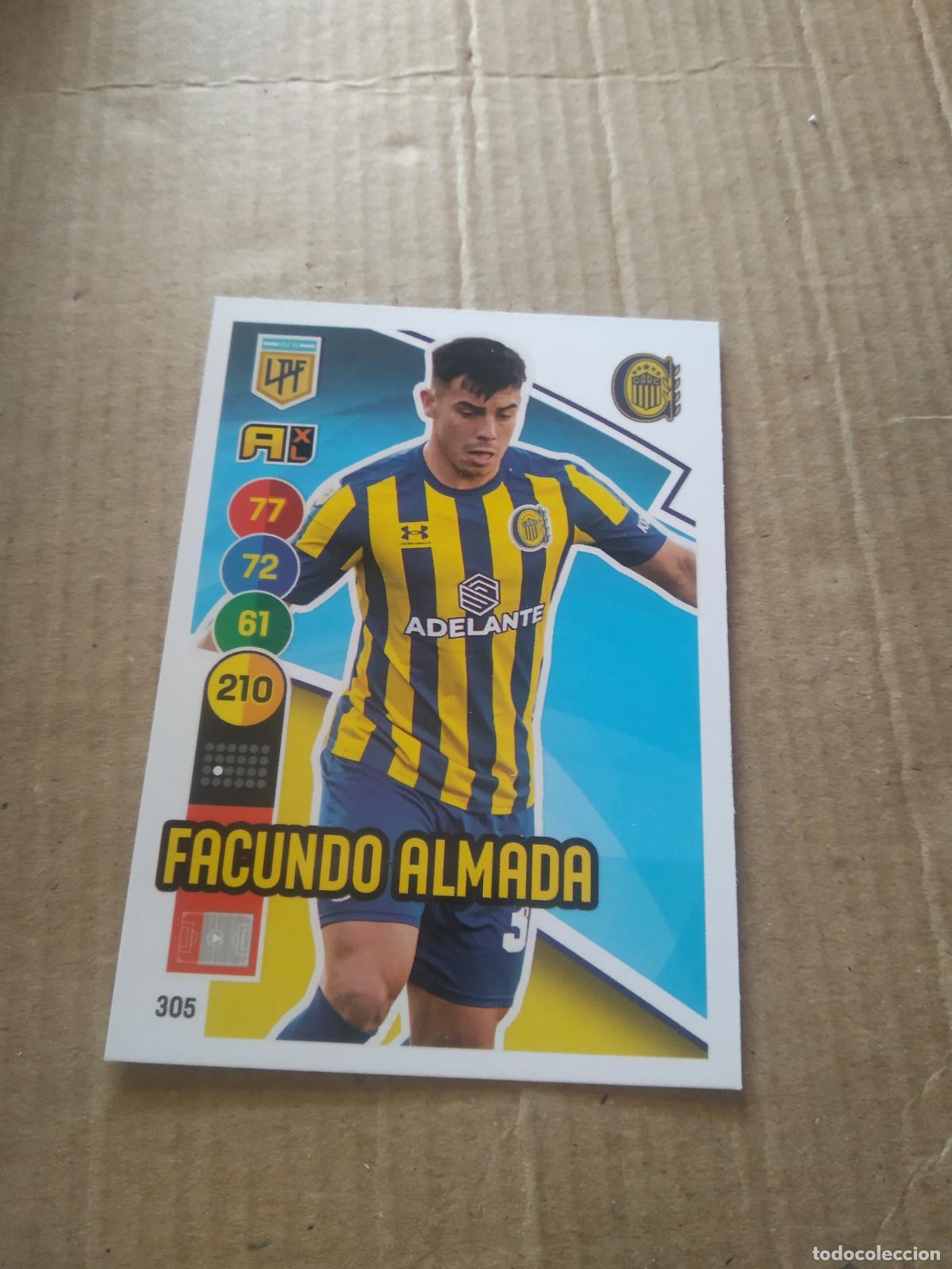 Cromos de F&uacute;tbol: 305 FACUNDO ALMADA ROSARIO CENTRAL CROMO FUTBOL ARGENTINO PANINI LIGA ARGENTINA 2021 ADRENALYN