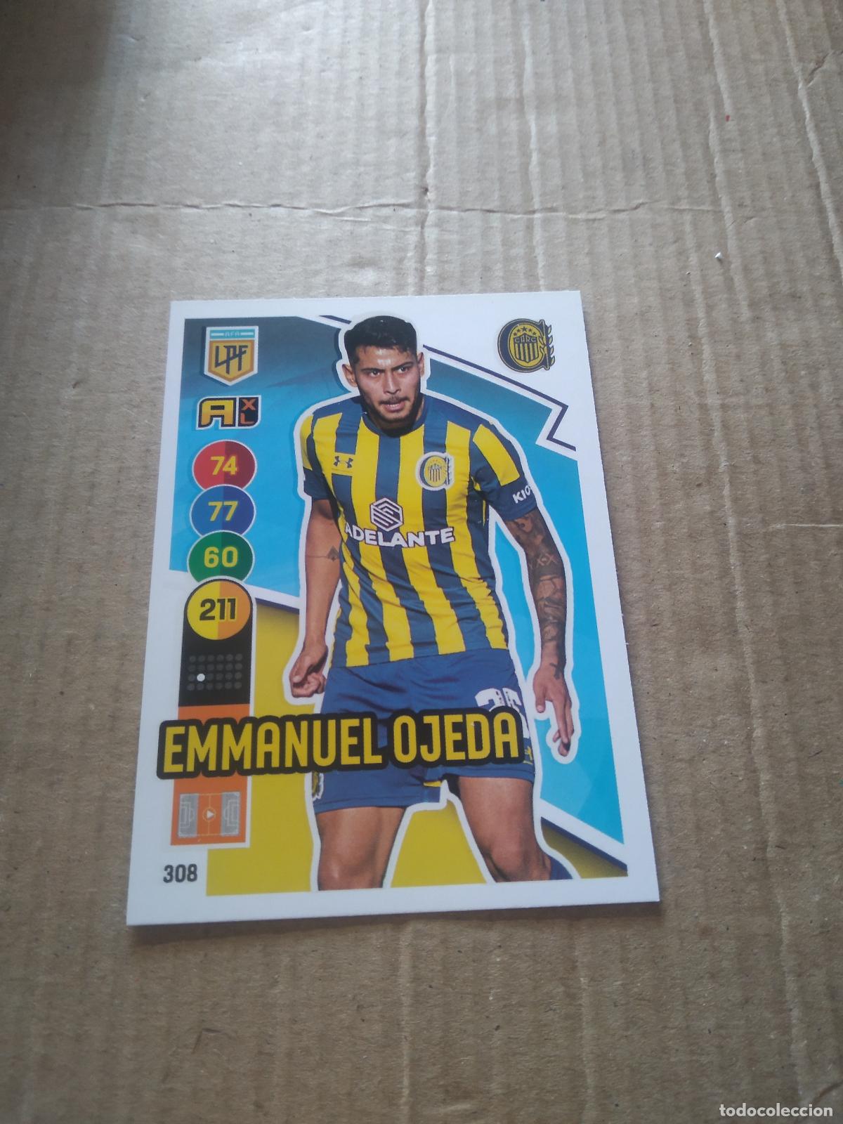 Cromos de F&uacute;tbol: 308 EMMANUEL OJEDA ROSARIO CENTRAL CROMO FUTBOL ARGENTINO PANINI LIGA ARGENTINA 2021 ADRENALYN