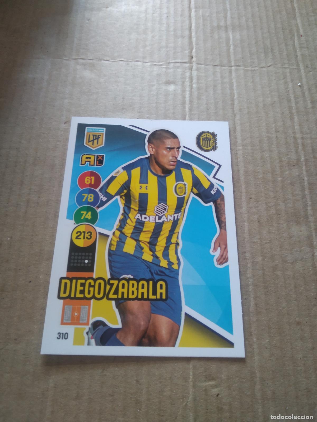 Cromos de F&uacute;tbol: 310 DIEGO ZABALA ROSARIO CENTRAL CROMO FUTBOL ARGENTINO PANINI LIGA ARGENTINA 2021 ADRENALYN