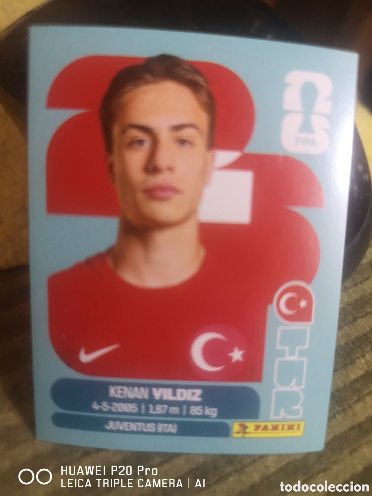 Cromos de F&uacute;tbol: FIFA WORLD CUP MUNDIAL 2026 KENAN YILDIZ - TUR 20