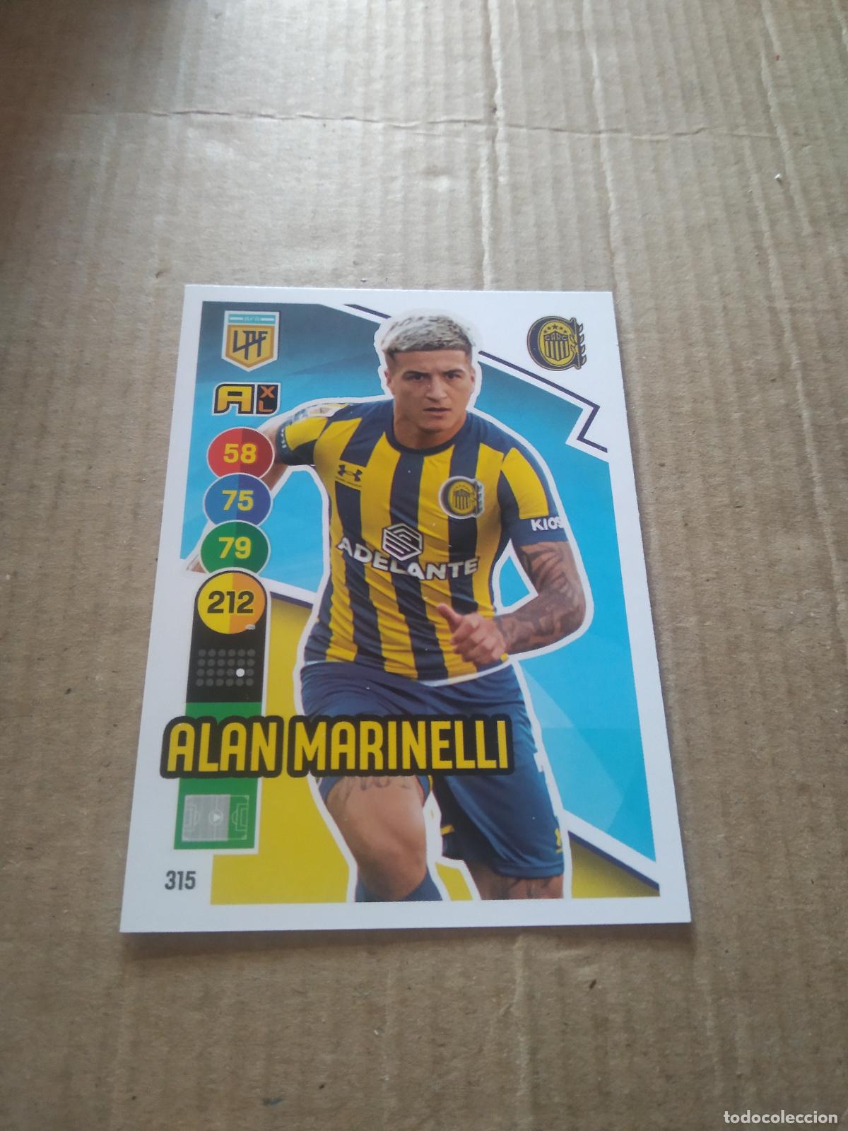 Cromos de F&uacute;tbol: 315 ALAN MARINELLI ROSARIO CENTRAL CROMO FUTBOL ARGENTINO PANINI LIGA ARGENTINA 2021 ADRENALYN