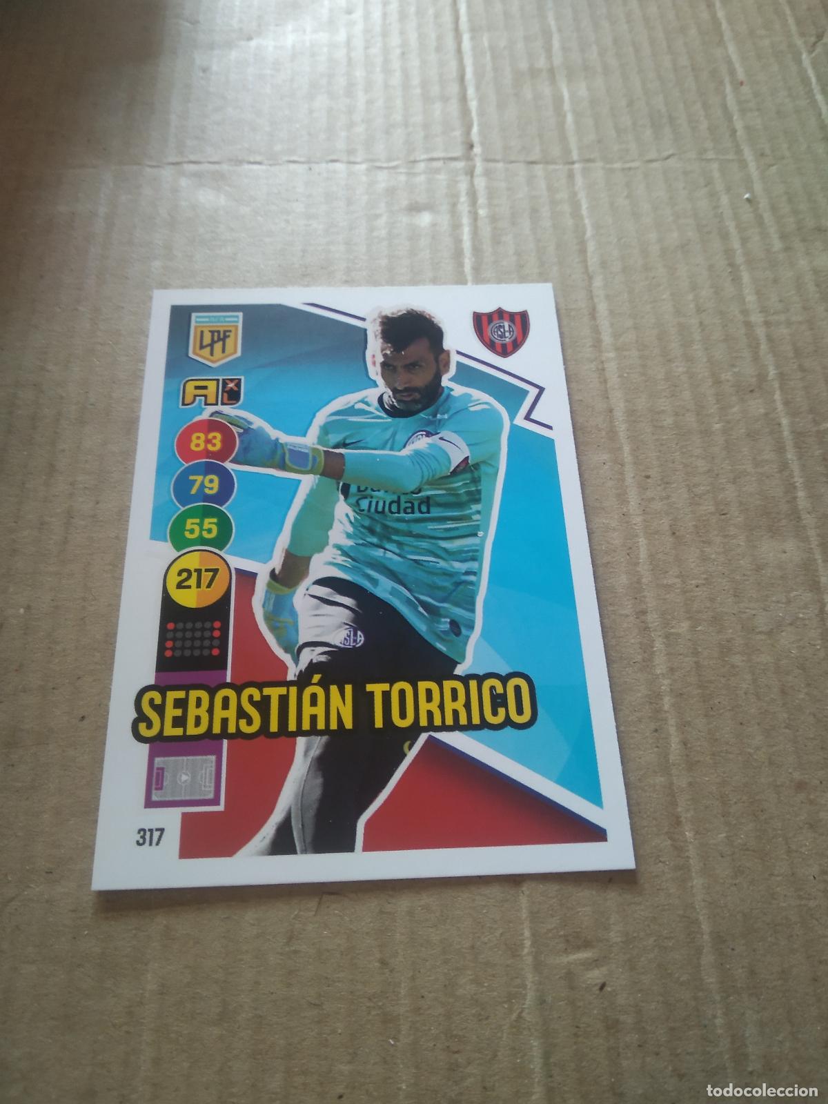 Cromos de F&uacute;tbol: 317 SEBASTIAN TORRICO SAN LORENZO CROMO FUTBOL ARGENTINO PANINI LIGA ARGENTINA 2021 ADRENALYN
