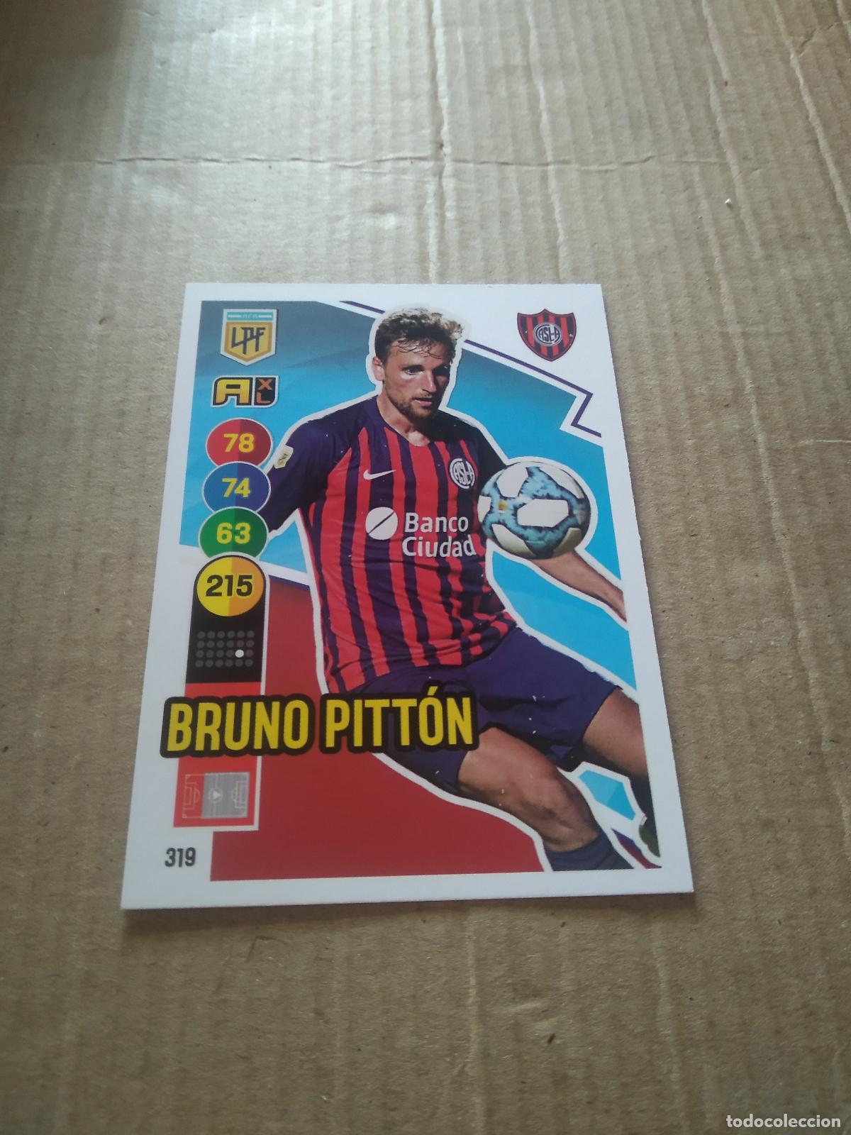 Cromos de F&uacute;tbol: 319 BRUNO PITTON SAN LORENZO CROMO FUTBOL ARGENTINO PANINI LIGA ARGENTINA 2021 ADRENALYN