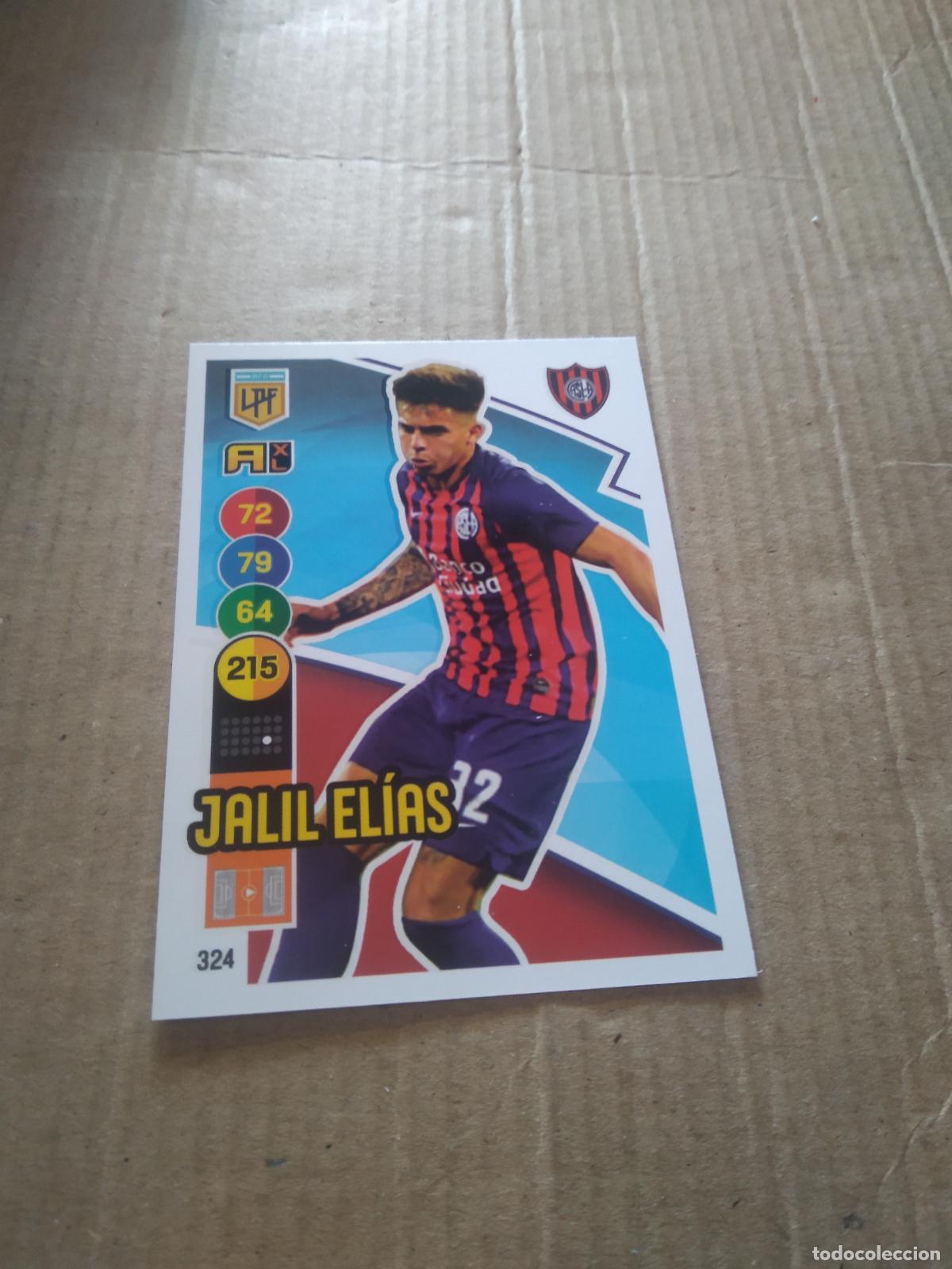 Cromos de F&uacute;tbol: 324 JALIL ELIAS SAN LORENZO CROMO FUTBOL ARGENTINO PANINI LIGA ARGENTINA 2021 ADRENALYN
