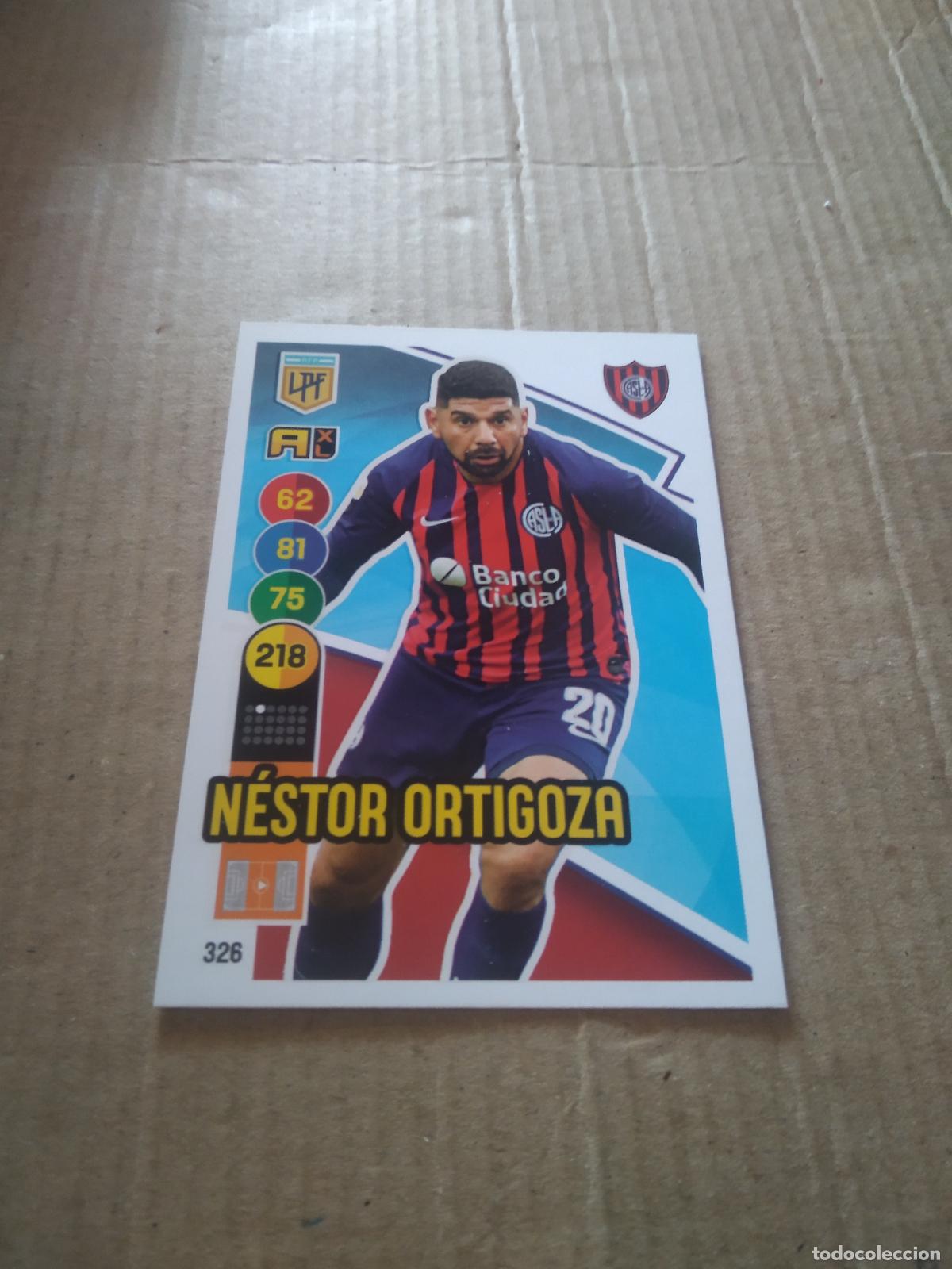 Cromos de F&uacute;tbol: 326 NESTOR ORTIGOZA SAN LORENZO CROMO FUTBOL ARGENTINO PANINI LIGA ARGENTINA 2021 ADRENALYN