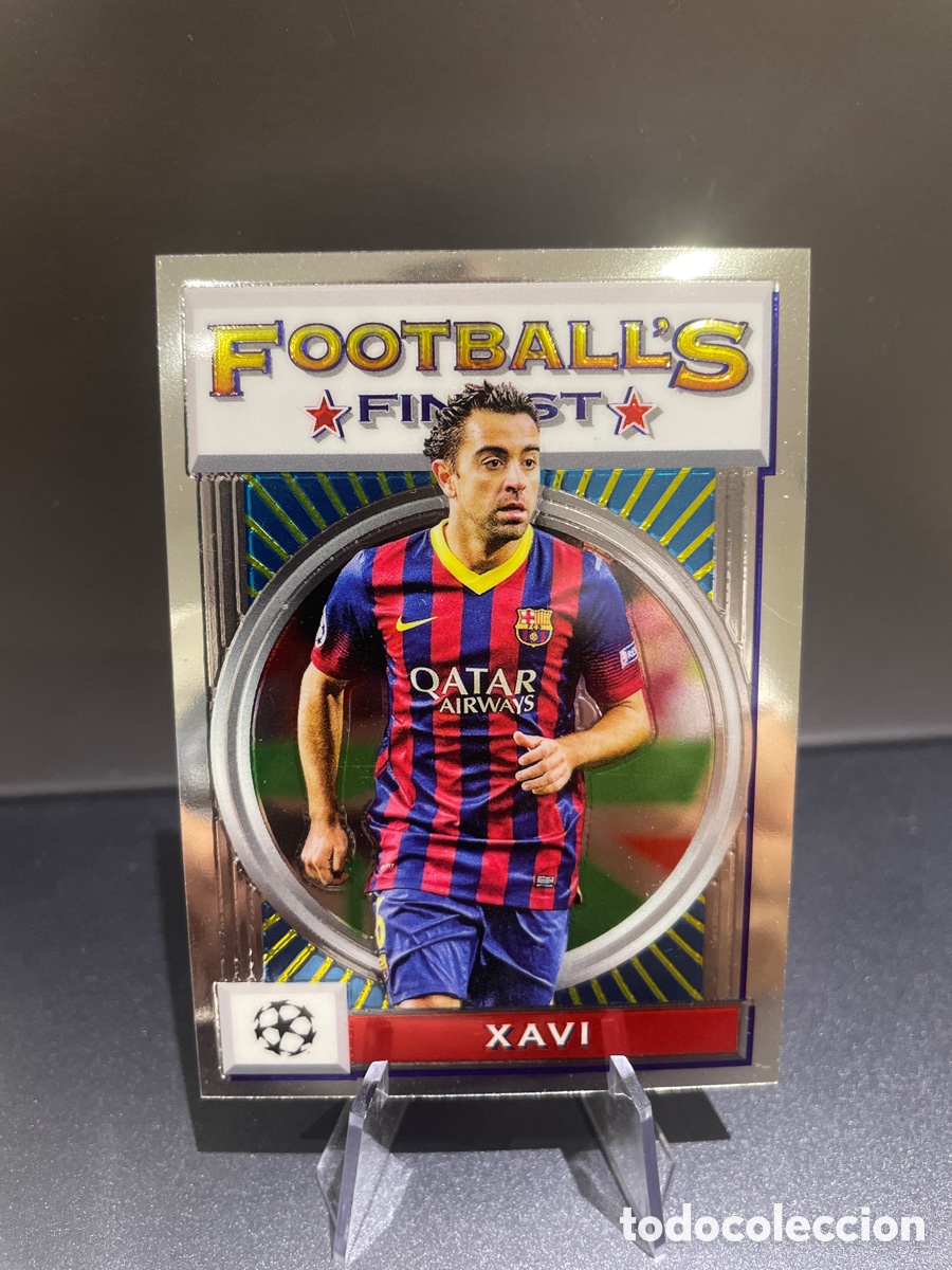 Cartes &agrave; collectionner de Football: Xavi 97 Topps Finest 2021-22 FC Barcelona