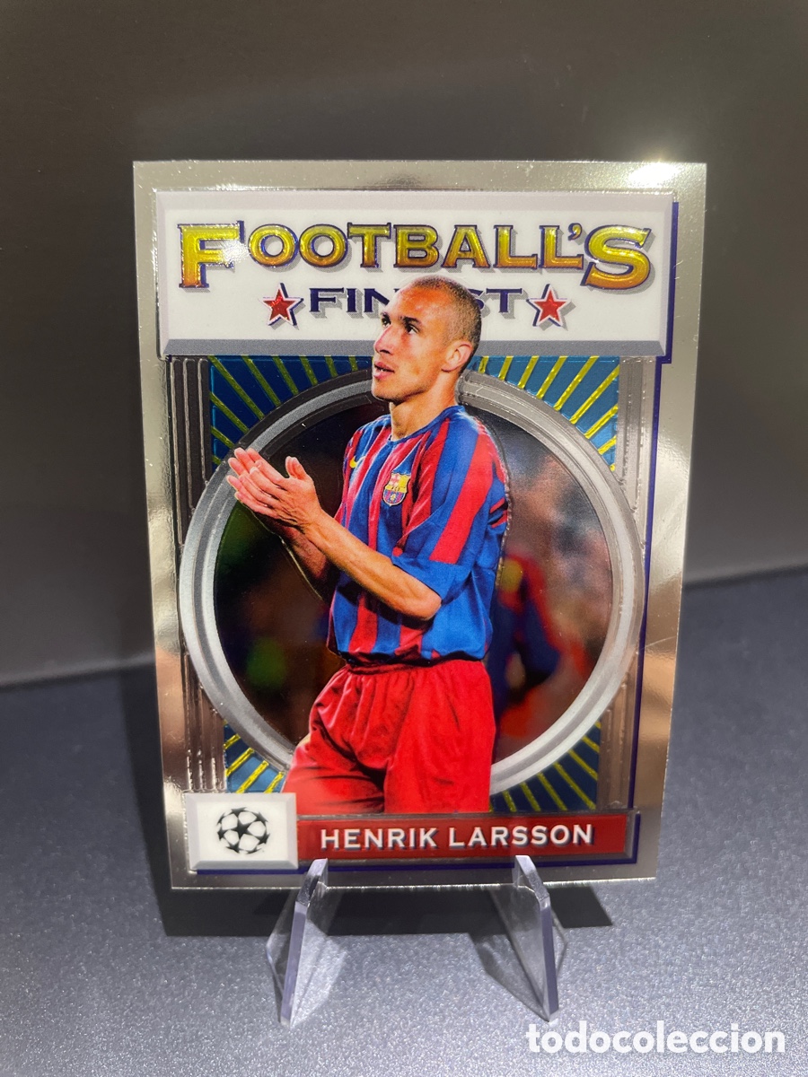 Cromos de Futebol: Henrik Larsson 16 Topps Finest 2021-22 FC Barcelona
