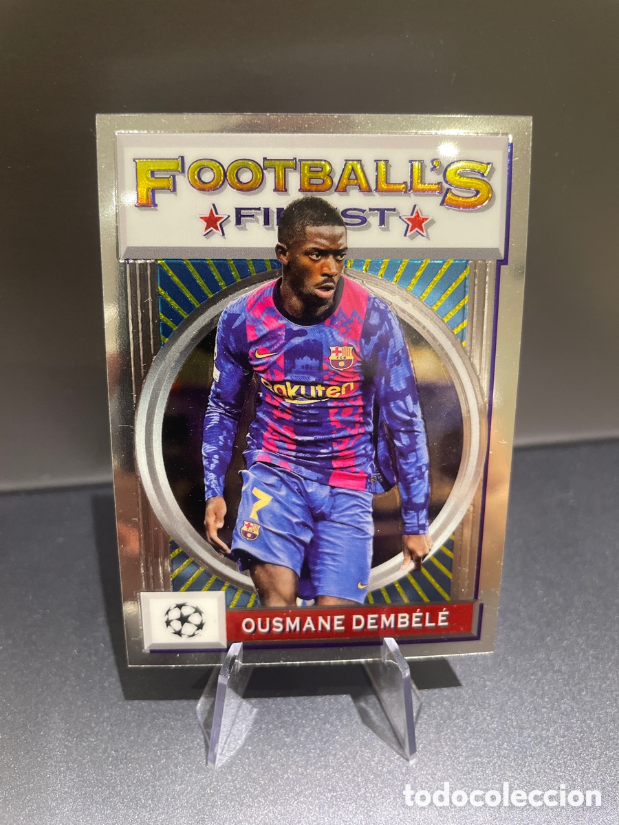 Cromos de Futebol: Dembele 170 Topps Finest 2021-22 FC Barcelona