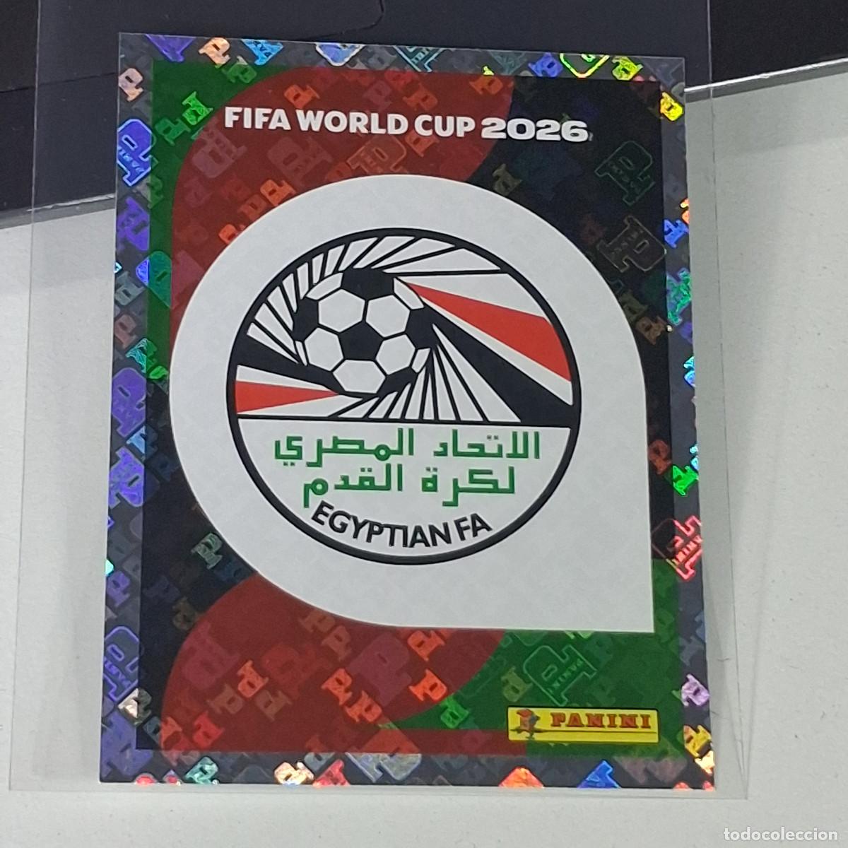 Cromos de F&uacute;tbol: B12 EGY 1 EGY1 ESCUDO EGYPTO EGYPT EGY MUNDIAL FIFA WORLD CUP 2026 STICKER PANINI