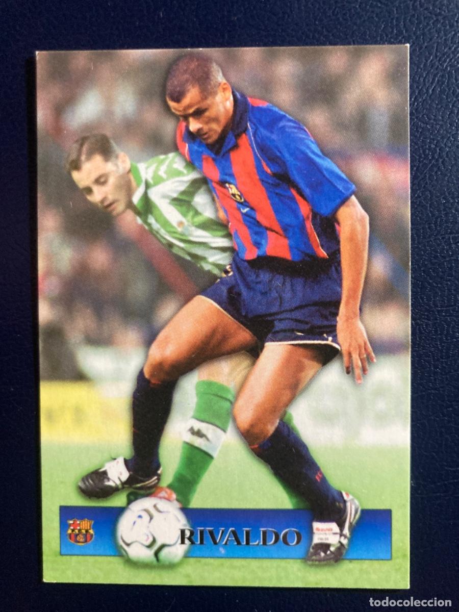Cromos de F&uacute;tbol: 158 RIVALDO F.C. BARCELONA MUNDICROMO LIGA FUTBOL TOP 2001 2002 01 02