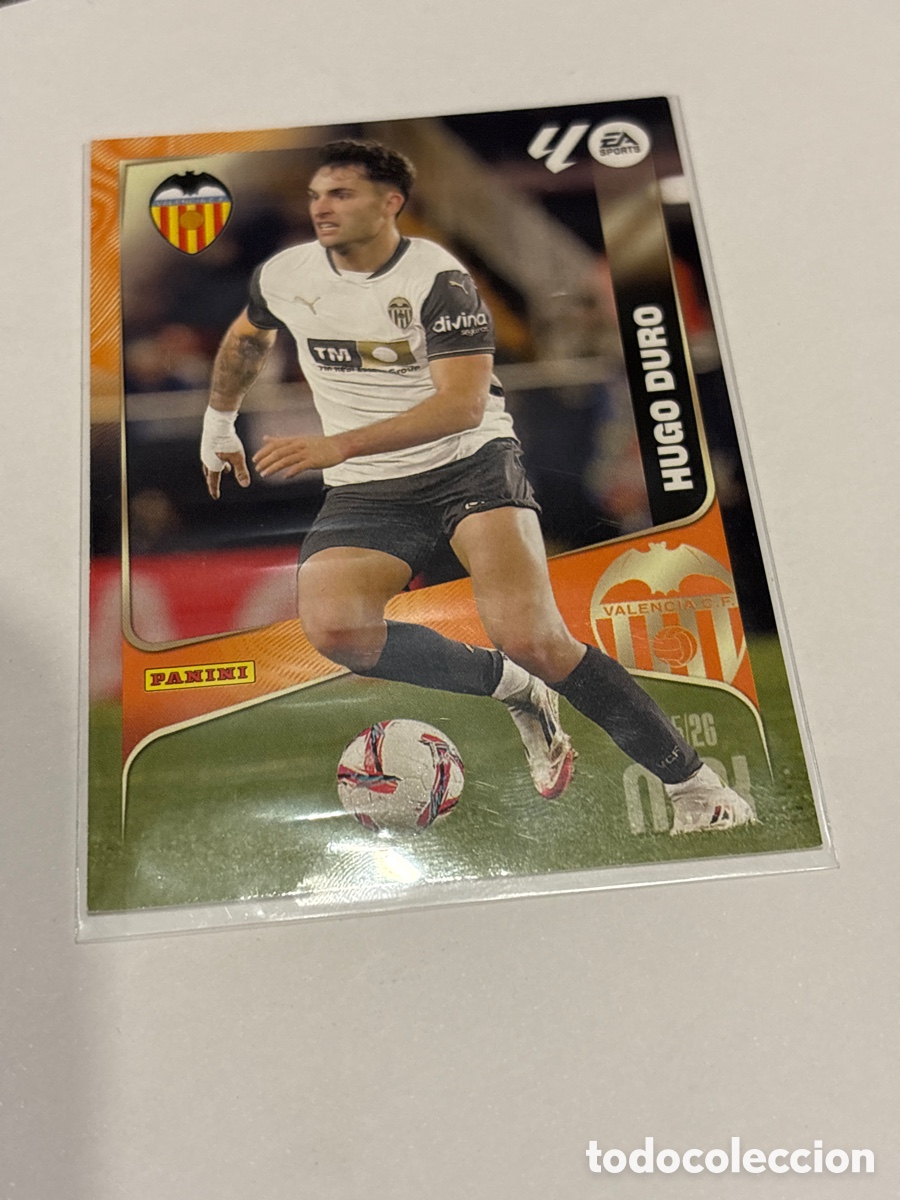 Cromos de F&uacute;tbol: MEGACRACKS 25-26/ VALENCIA/ H DURO 360