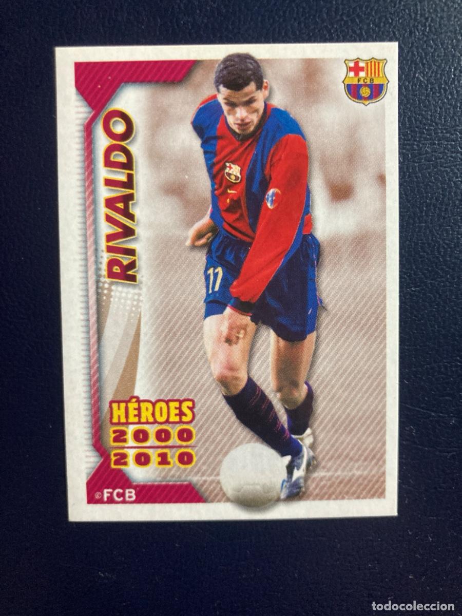 Cromos de F&uacute;tbol: 158 - RIVALDO - COLECCI&Oacute;N OFICIAL F.C. BARCELONA 2010 / 2011 - PANINI Sin pegar