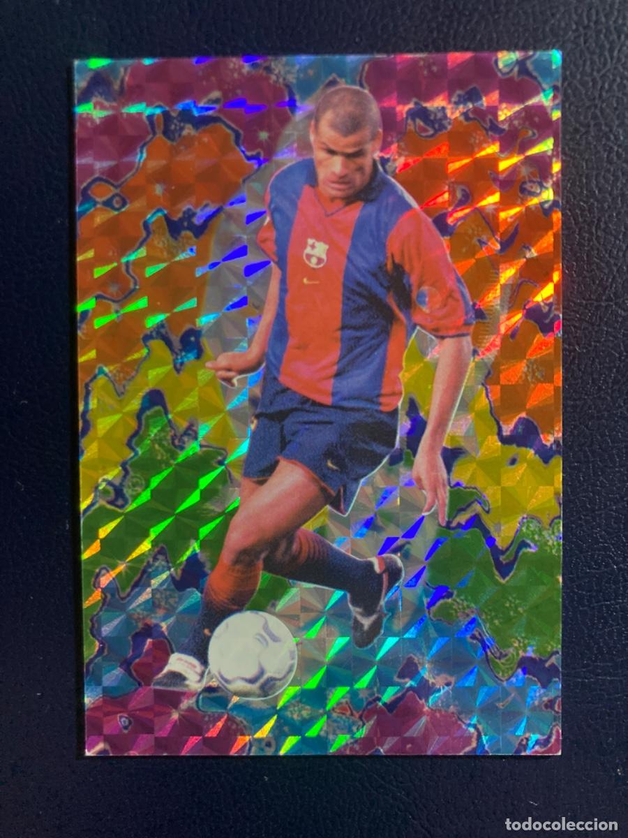 Cromos de F&uacute;tbol: M4 RIVALDO BARCELONA EL MEJOR 2001 MUNDICROMO 2001-2002