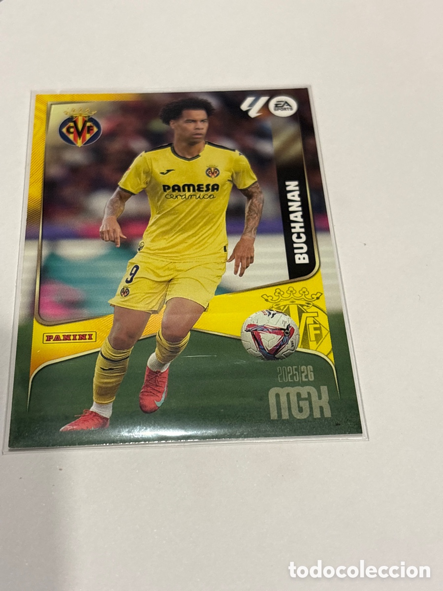 Cromos de F&uacute;tbol: MEGACRACKS /BUCHANAN 373/ VILLA