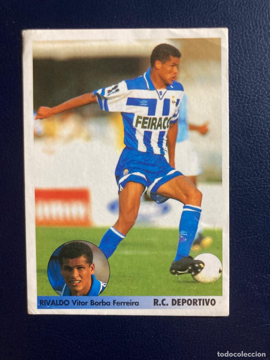 Cromos de F&uacute;tbol: 116 RIVALDO DEPORTIVO LA CORU&Ntilde;A LOS MEJORES EQUIPOS DE EUROPA PANINI Sin pegar