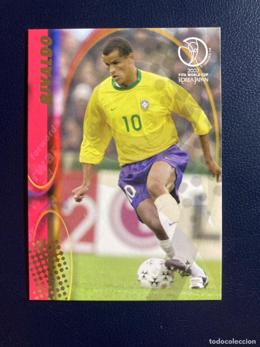 Cromos de F&uacute;tbol: 36 RIVALDO BRASIL MUNDIAL FUTBOL COREA JAPON 2002 FIFA WORLD CUP 02 PANINI