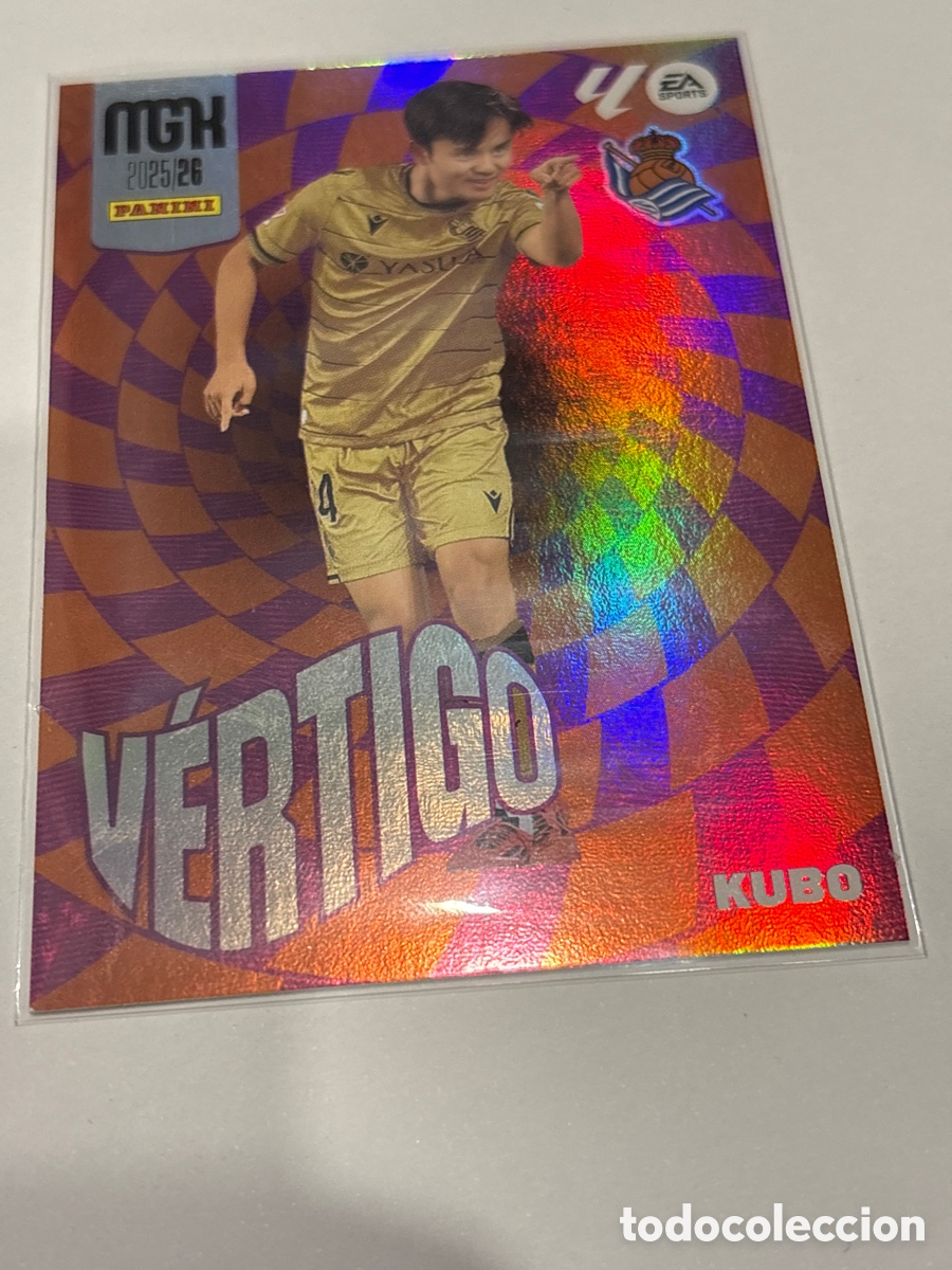 Cromos de F&uacute;tbol: MEGACRACKS 25-26 KUBO/ VERTIGO/ 384