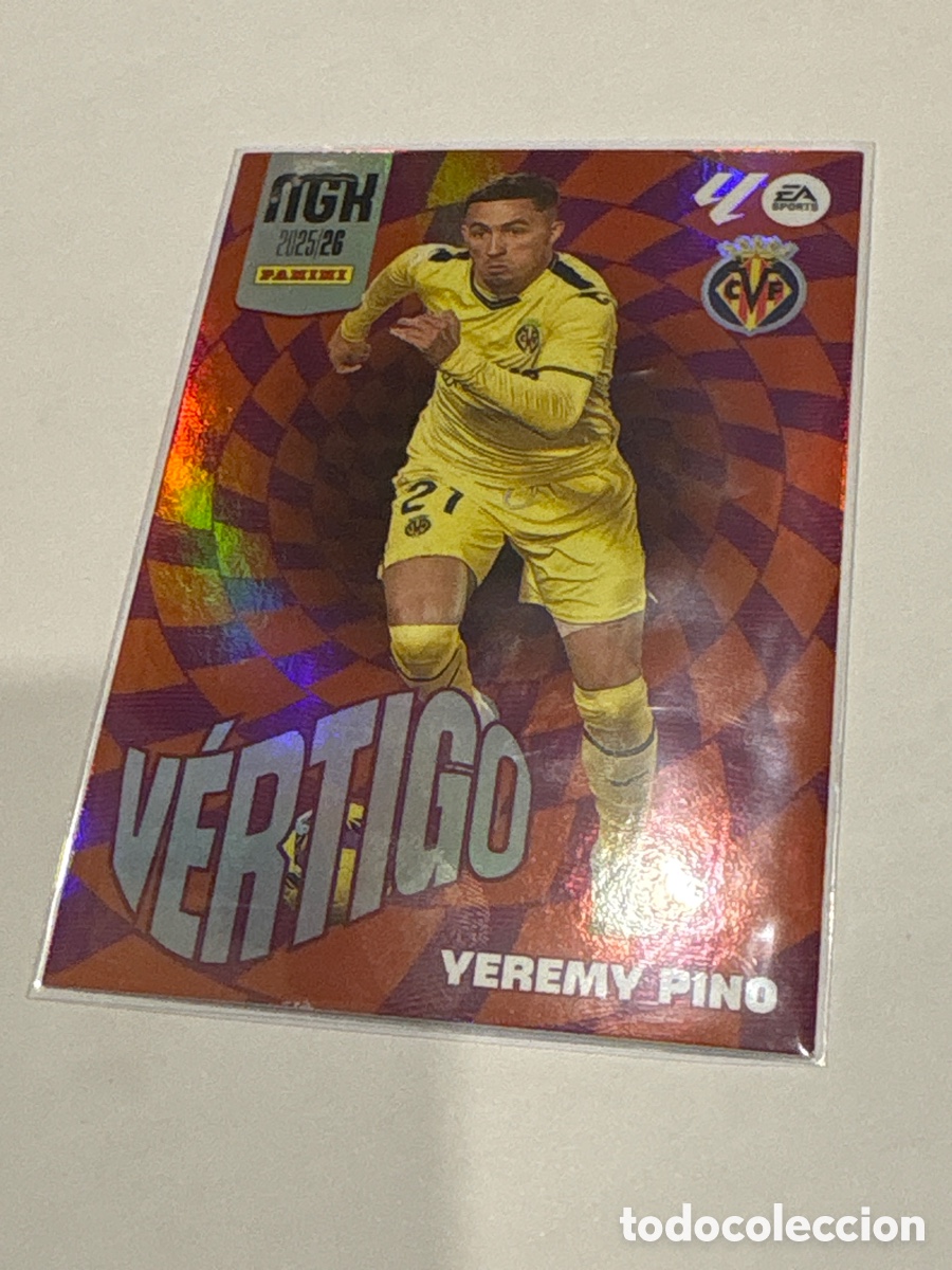 Cromos de F&uacute;tbol: MEGACRACKS 25-26/ V&Eacute;RTIGO / 387 YEREMY P