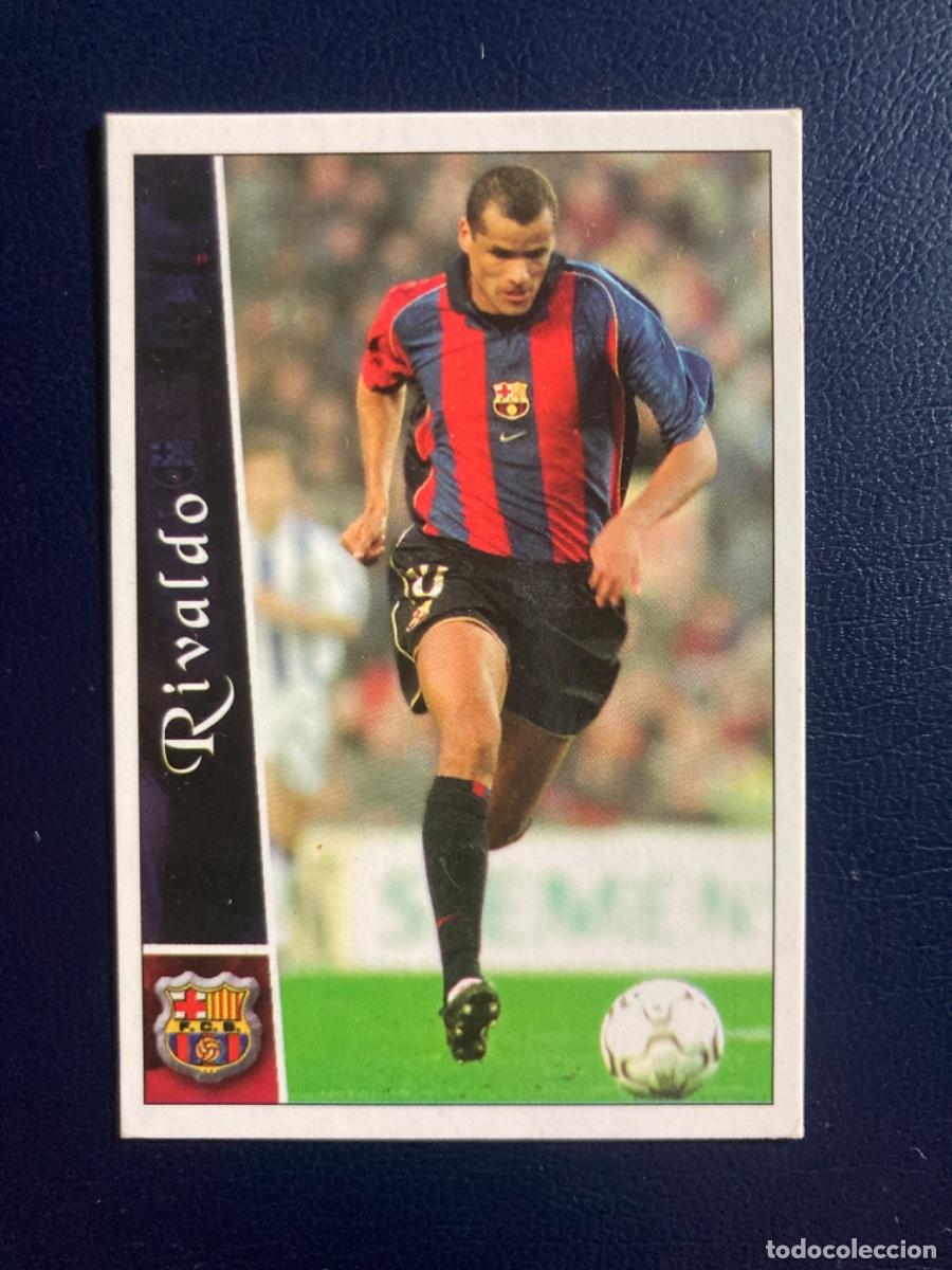 Cromos de F&uacute;tbol: 100 RIVALDO - BAJA - F.C.BARCELONA - MUNDICROMO Liga 2002-2003 / 02-03