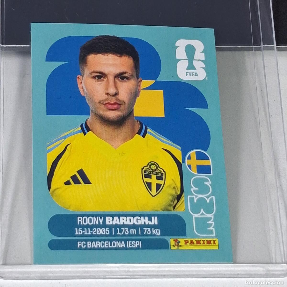 Cromos de F&uacute;tbol: C1 SWE 16 SWE16 ROONY BARDGHJI SUECIA SWEDEN MUNDIAL FIFA WORLD CUP 2026 STICKER PANINI