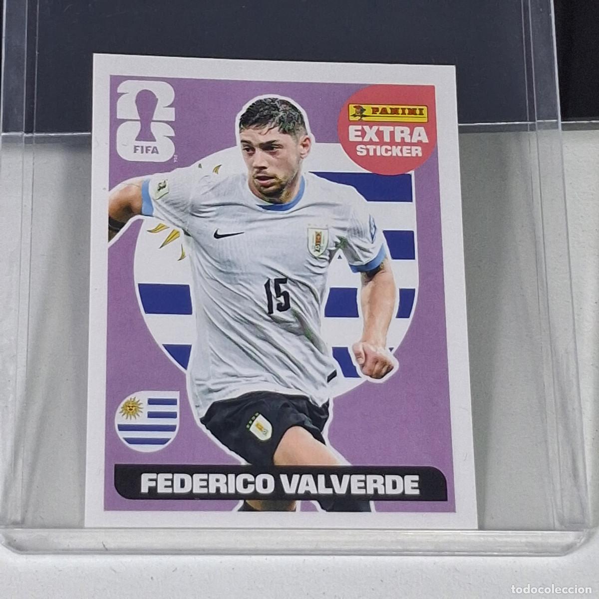 Cromos de F&uacute;tbol: C1 FEDE VALVERDE URUGUAY PANINI EXTRA STICKER MUNDIAL FIFA WORLD CUP 2026 STICKER PANINI