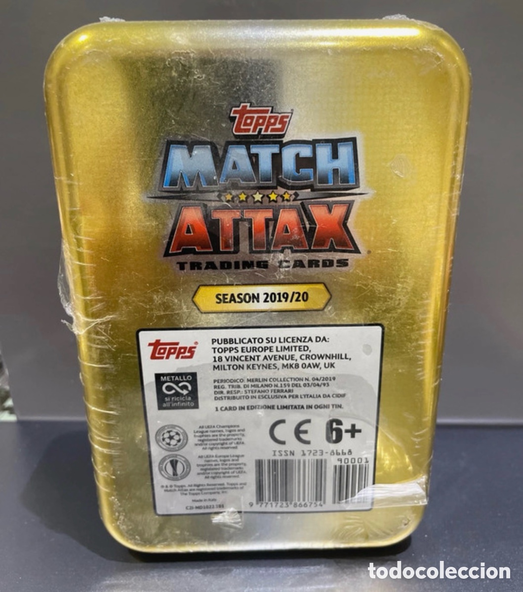 Cromos de f&uacute;tbol: Lata Super Boost Strickers Match Attax 2019/20 - Foto 2