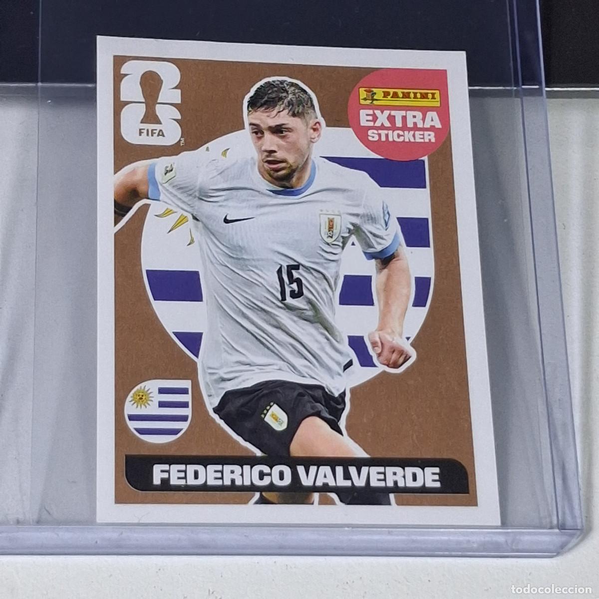 Cromos de F&uacute;tbol: C1 FEDE VALVERDE URUGUAY PANINI EXTRA STICKER MUNDIAL FIFA WORLD CUP 2026 STICKER PANINI