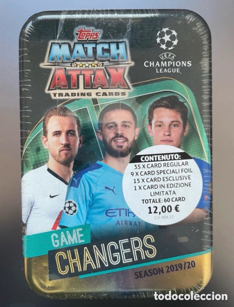 Cromos de F&uacute;tbol: Lata Game Changers Topps Match Attax 2019-20