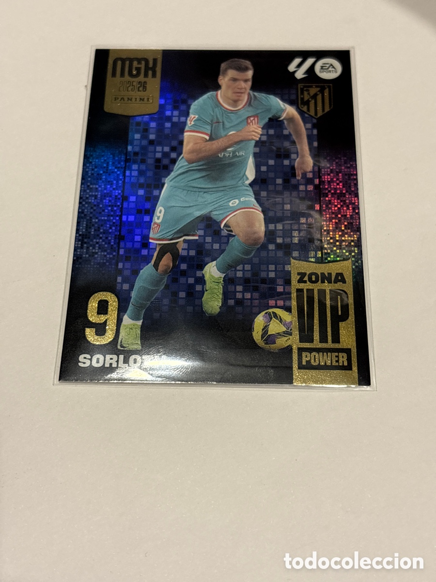 Cromos de F&uacute;tbol: MEGA CRACKS 25-26 / SORLOTH / ZONA VIP POWER