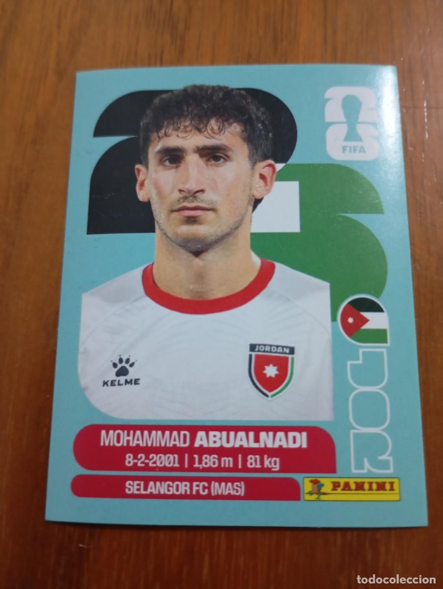 Cromos de F&uacute;tbol: CROMO. ABUALNADI. JORDANIA. JIR 8 PANINI MUNDIAL 2026