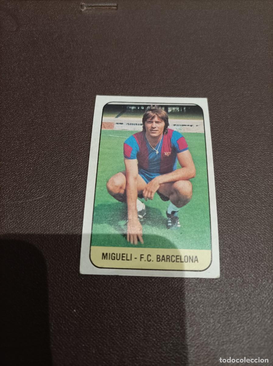 Cromos de F&uacute;tbol: NUNCA PEGADO ESTE 1978 1979 78 79 MIGUELI - BARCELONA