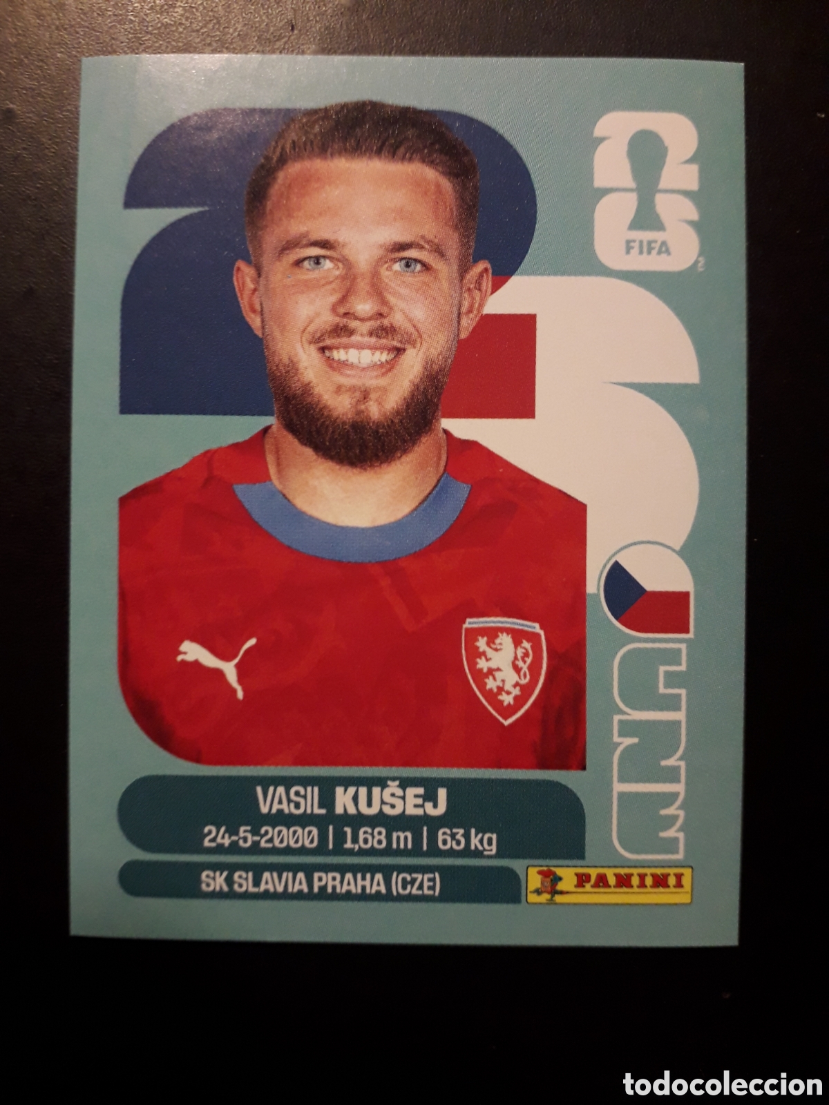 Cromos de F&uacute;tbol: KU&Scaron;EJ REP CHECA/CHEQUIA CZE 16 MUNDIAL F&Uacute;TBOL 2026 FIFA WORLD CUP PANINI SIN PEGAR PEDIDO M&Iacute;NIMO 3&euro;.